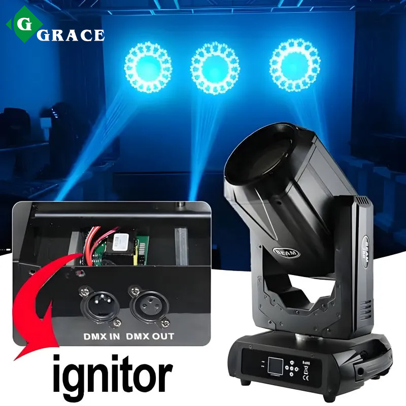 260W 9R disco  wash beam 2in1 moving head