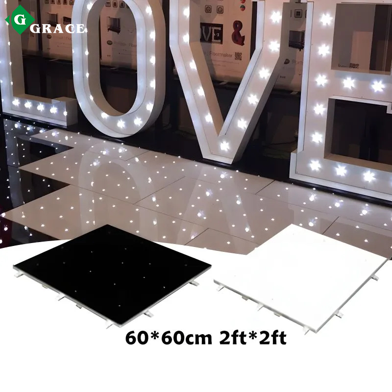 16pcs smd 5050 3in1 led dance floor panels