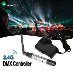 2PCS dmx 512 wireless transmitter leading  transceiver 2.4g dmx controller console