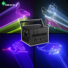 20w High Power RGB Animation Laser Show Light DJ Bar Party Stage Light