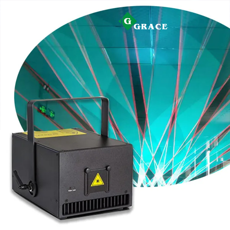Grace Stage Lighting 15W High Quality Animation RGB Laser Show Light