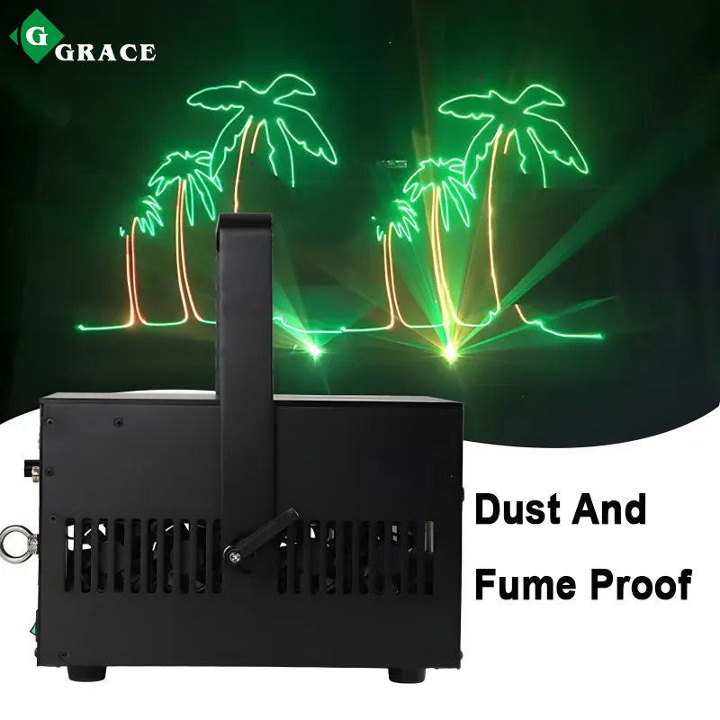 10W RGB 3in1 animation ILDA laser light