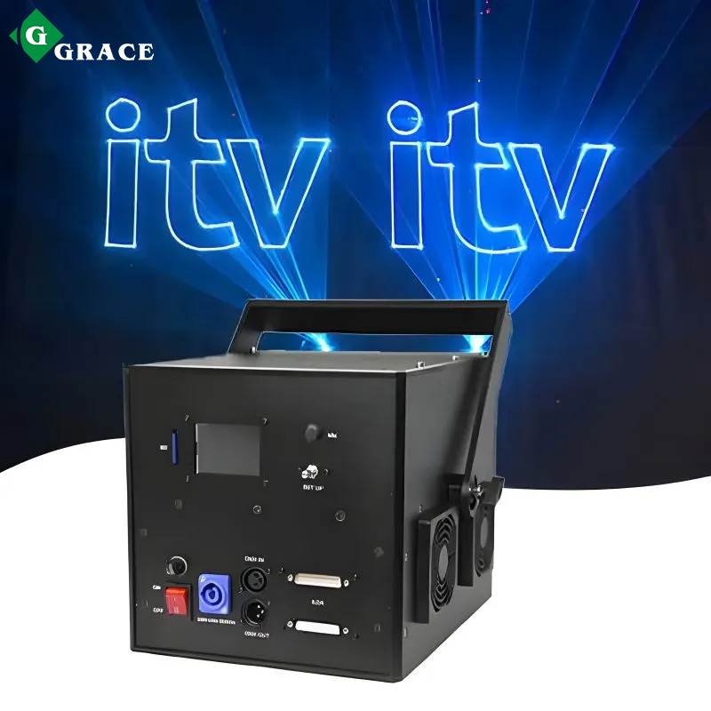 Grace 10W RGB Animation Laser Show Lights Night Club DJ Pro Lighting