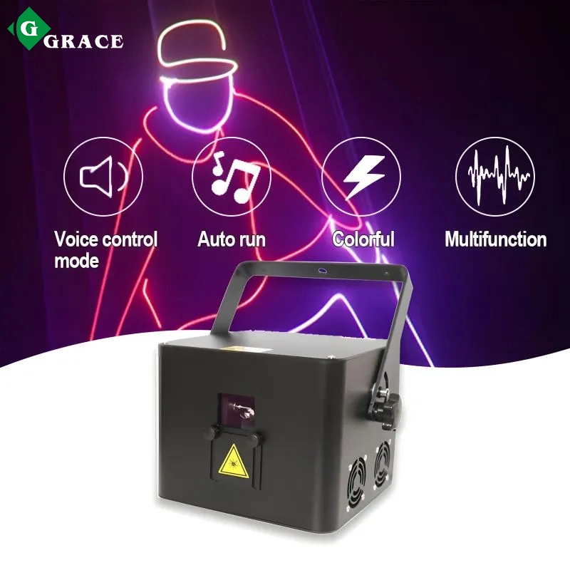 2w rgb animation laser light