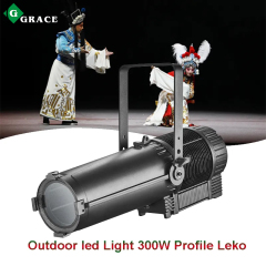 Outdoor led Light 300W Profile Leko  spotlight auto zoom