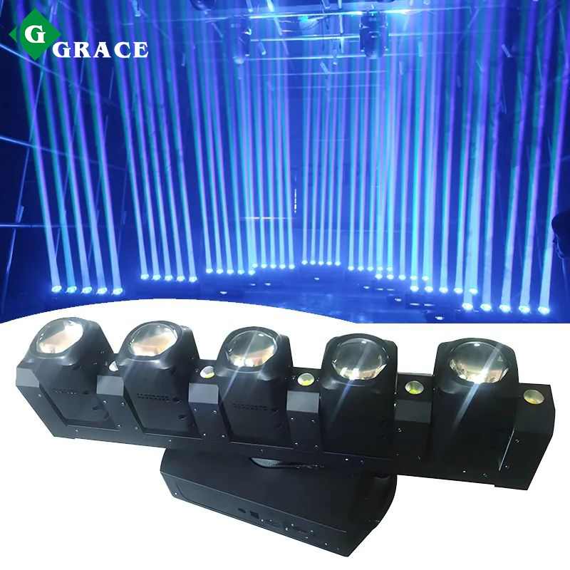 5x40w rgbw 4in1 led moving head beam