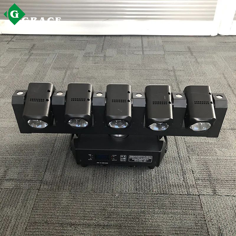 5x40w rgbw 4in1 led moving head beam