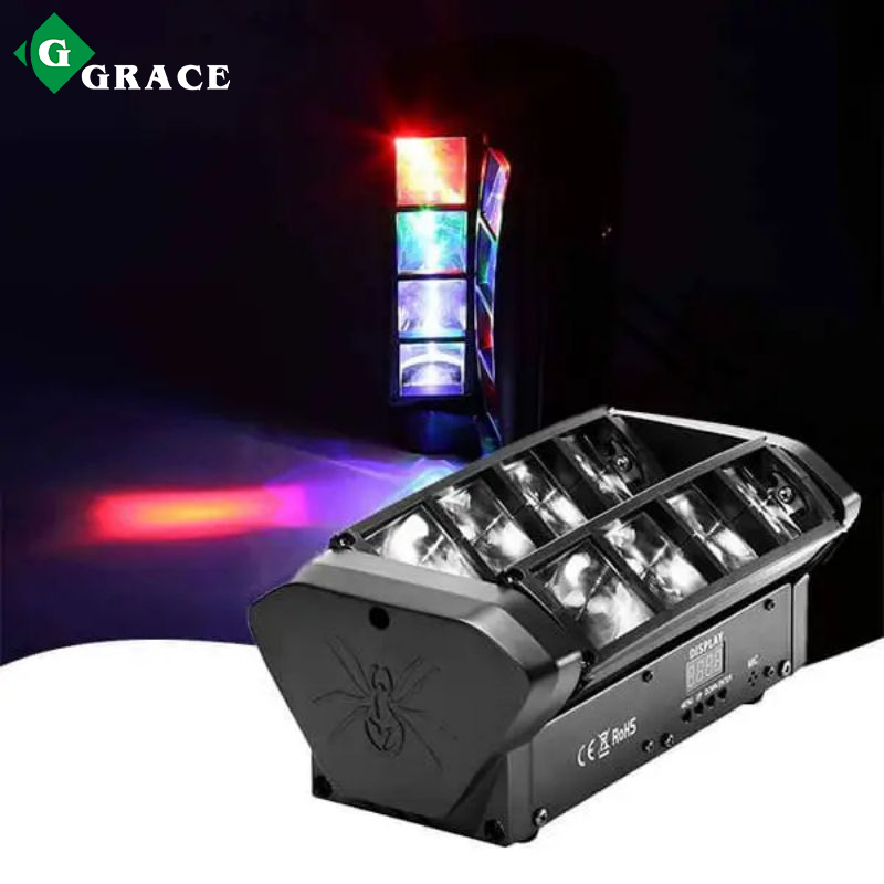 8x3W rgb 4in1 leds led mini spider beam light