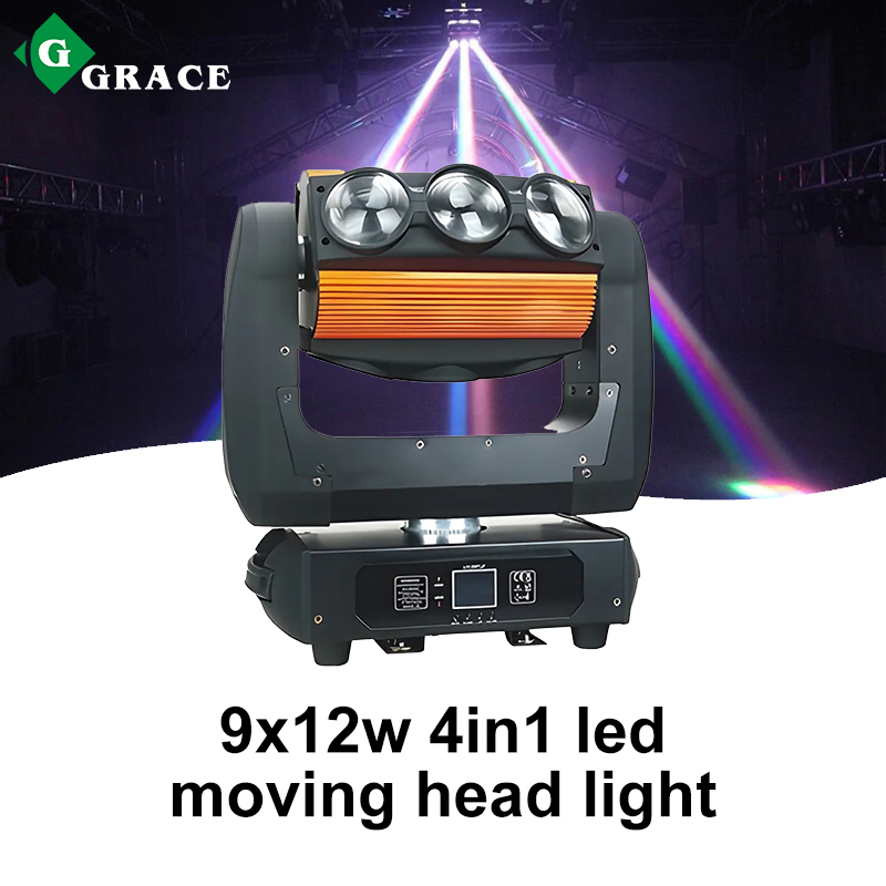 9x12w 4in1 led moving head light