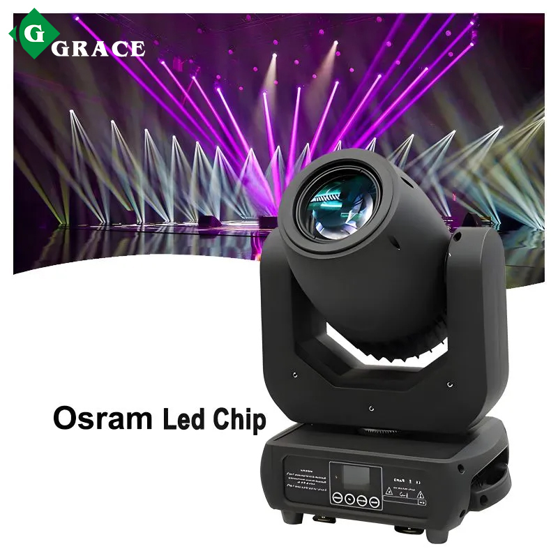 2pcs 150w dmx512 control  led moving head beam spot light