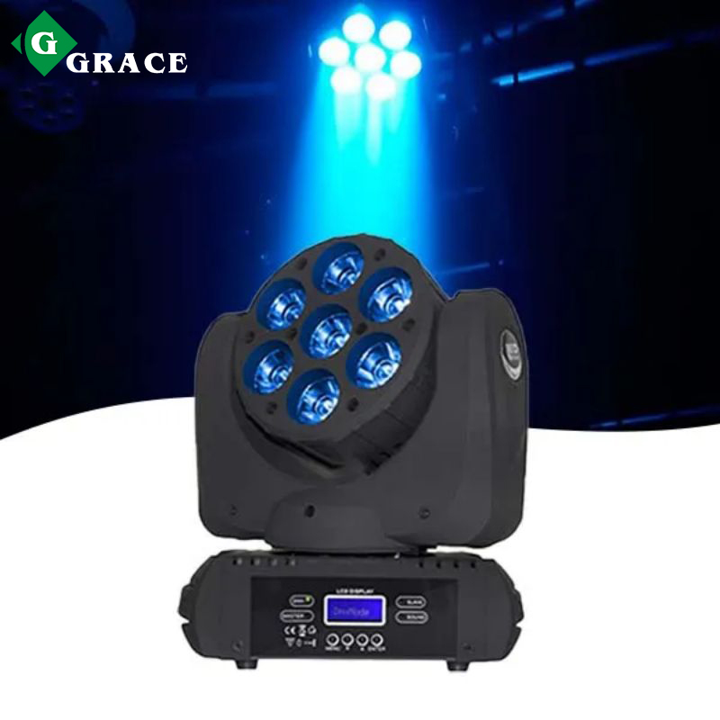 7*12w rgbw 4in1 led moving head beam