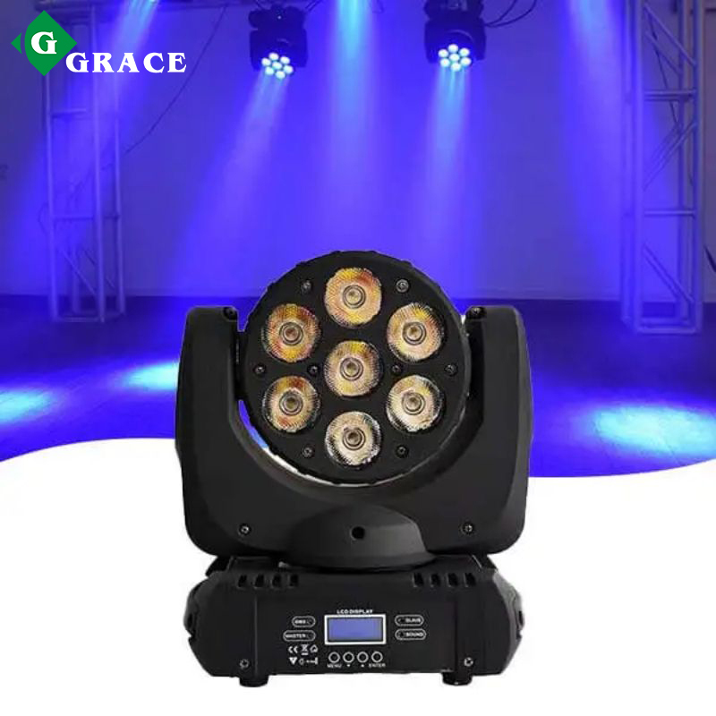 7*12w rgbw 4in1 led moving head beam