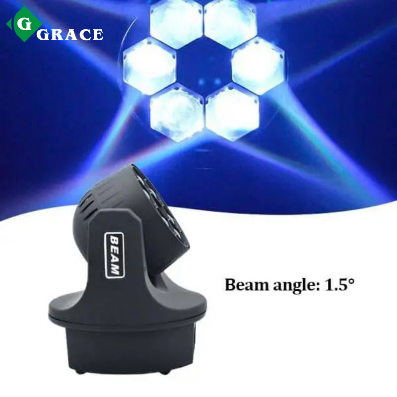 6*15W  wash 4in1 bee eyes mini beam led moving head