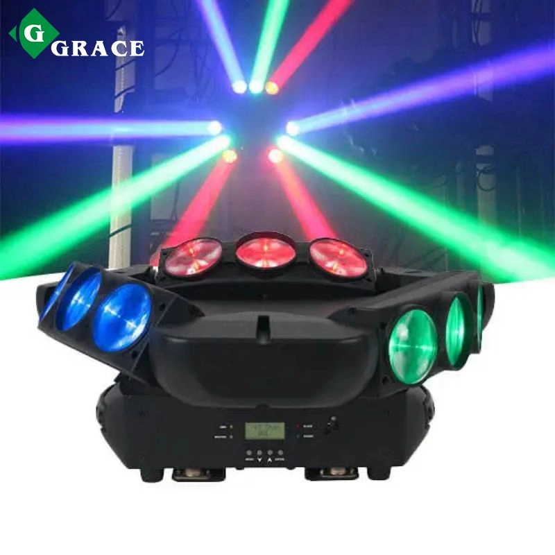 9*12W  Eyes 4 in 1 Led Spider Beam Moving Head Light