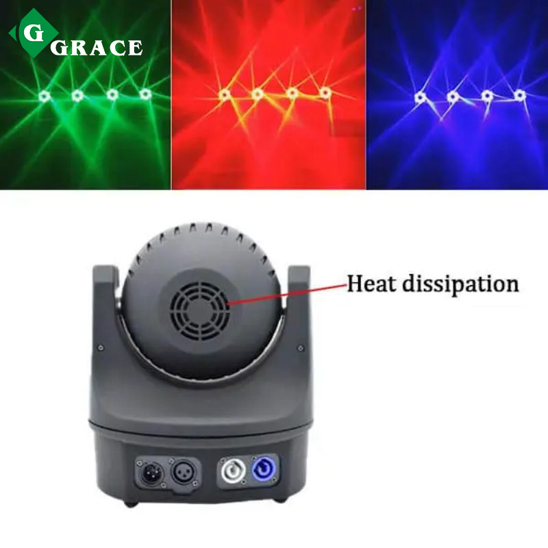 6*15W  wash 4in1 bee eyes mini beam led moving head