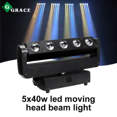 5x40w led moving head beam light