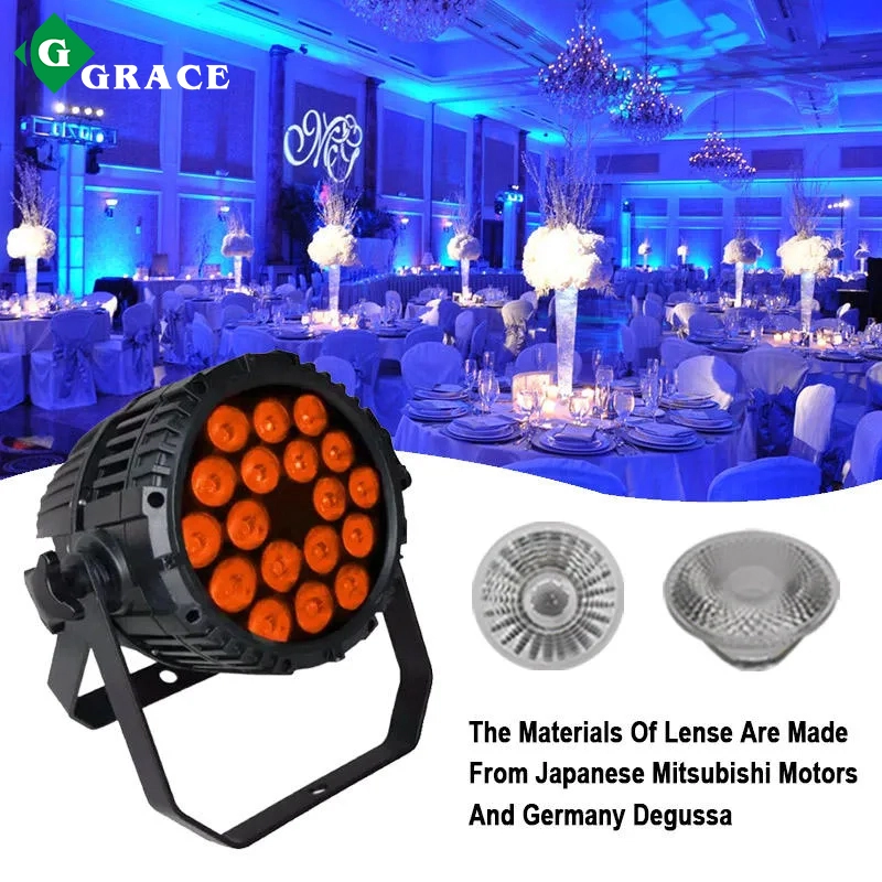 18*8w rgbw 4in1 IP65 waterproof led par light