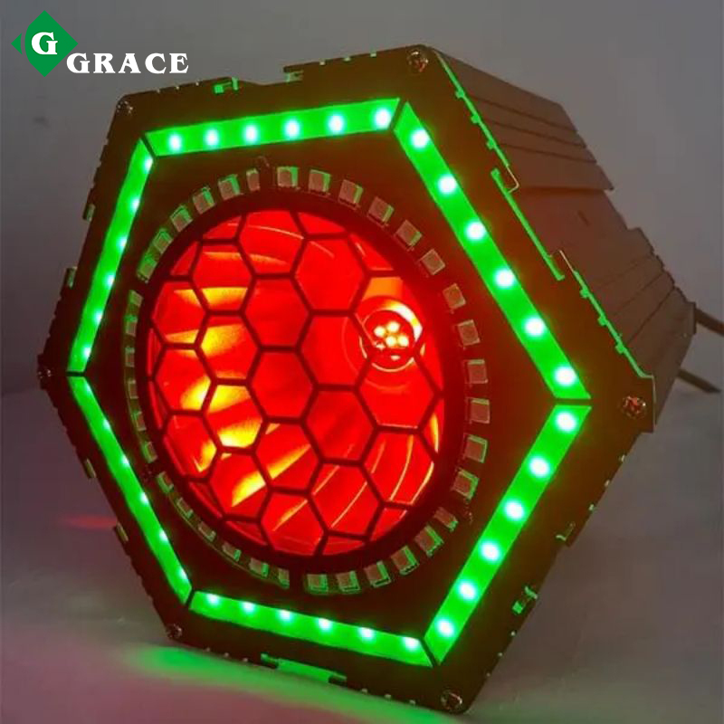 72pcs rgb 3in1 led  6pcs 4in1 leds pixel par light retro