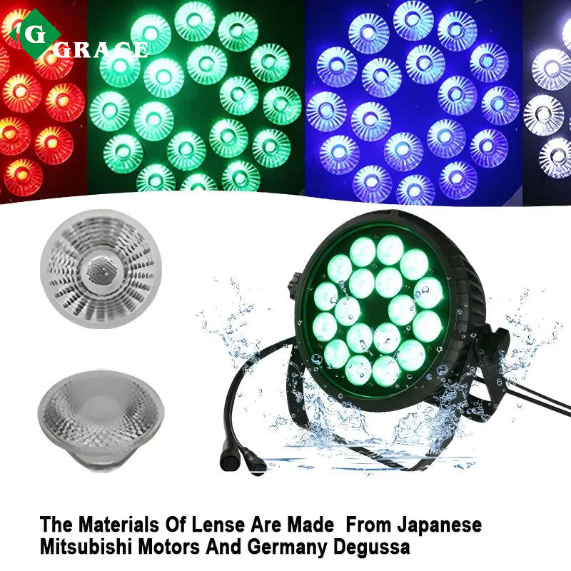 18*18 RGBWAUv LED Par Cans Waterproof Outdoor