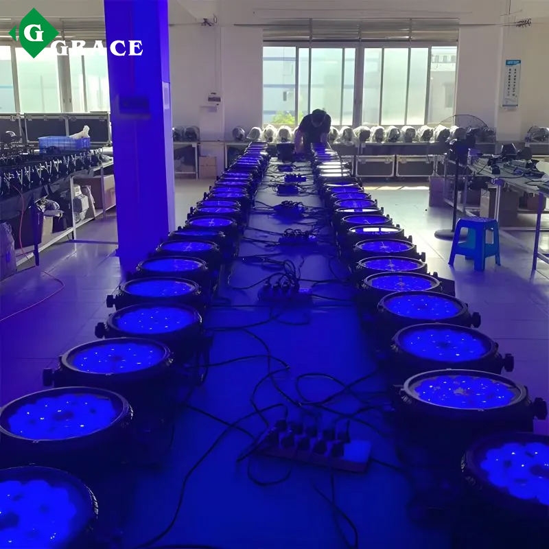 18*18 RGBWAUv LED Par Cans Waterproof Outdoor