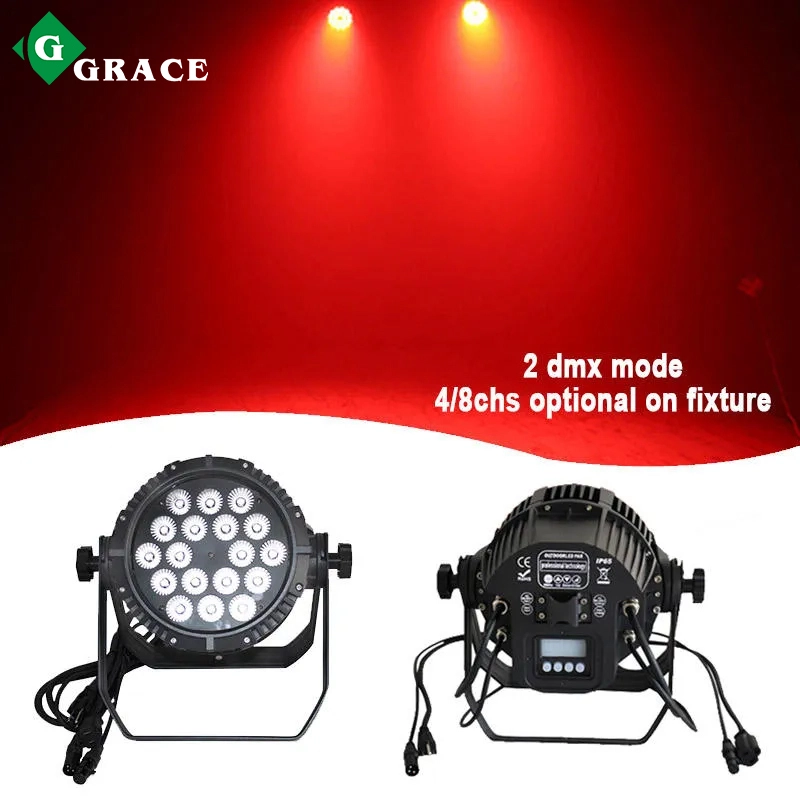 18*8w rgbw 4in1 IP65 waterproof led par light