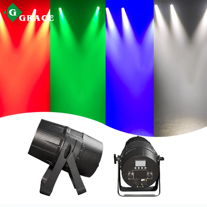 Outdoor 7*40W Zoom LED Par Light RGBW 4in1 DMX RDM