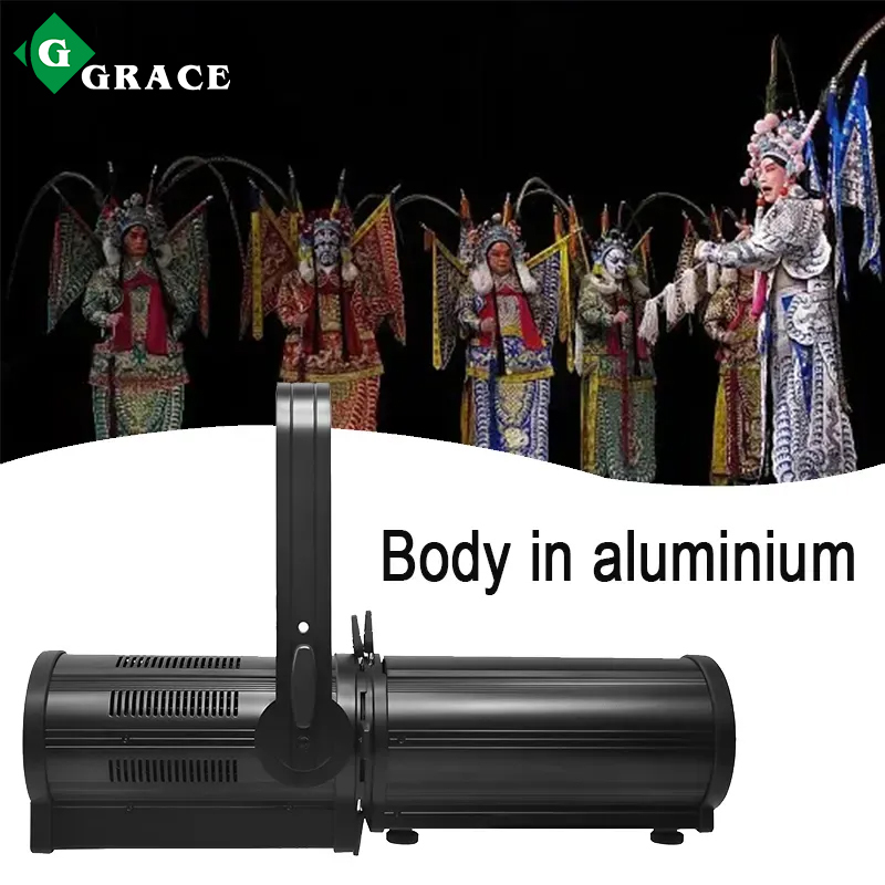 150W white color led manual zoom 19-42 degree profile light
