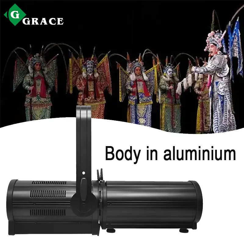 150W white color led manual zoom 19-42 degree profile light