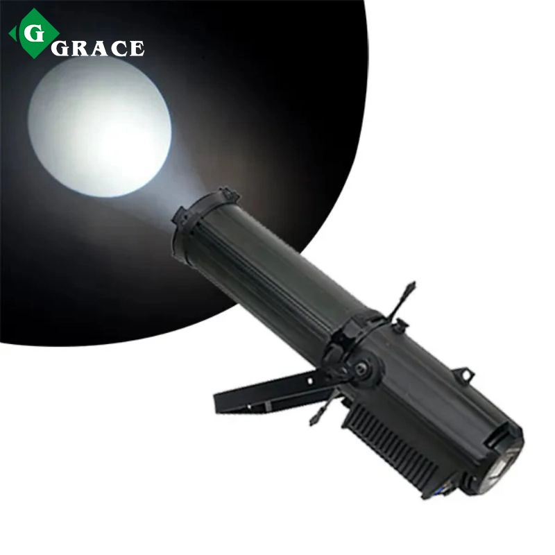 200W die casting aluminum manual zoom led profile spot light