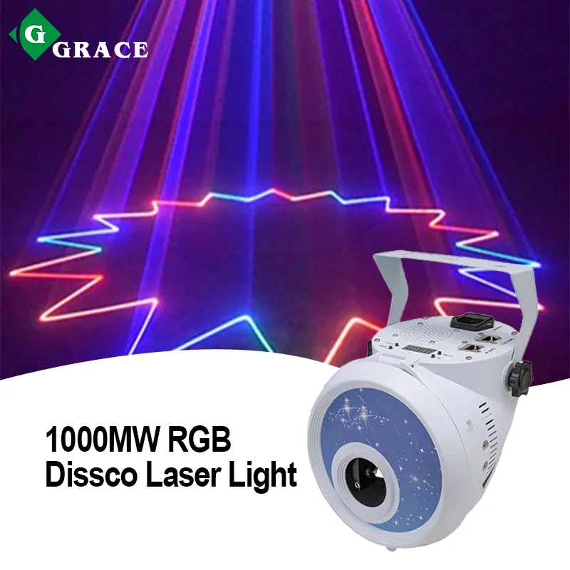 Stage Projector Ceiling Animation Laser Light 1W RGB Laser Light