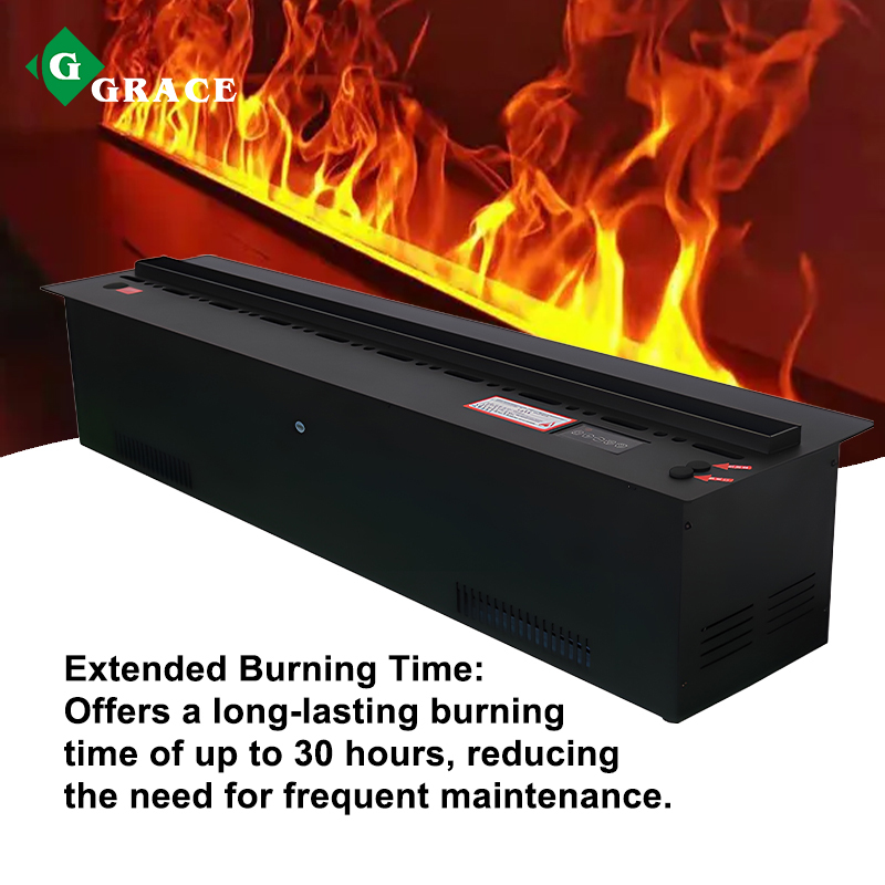 3D Atomization Steam Electric Fireplace