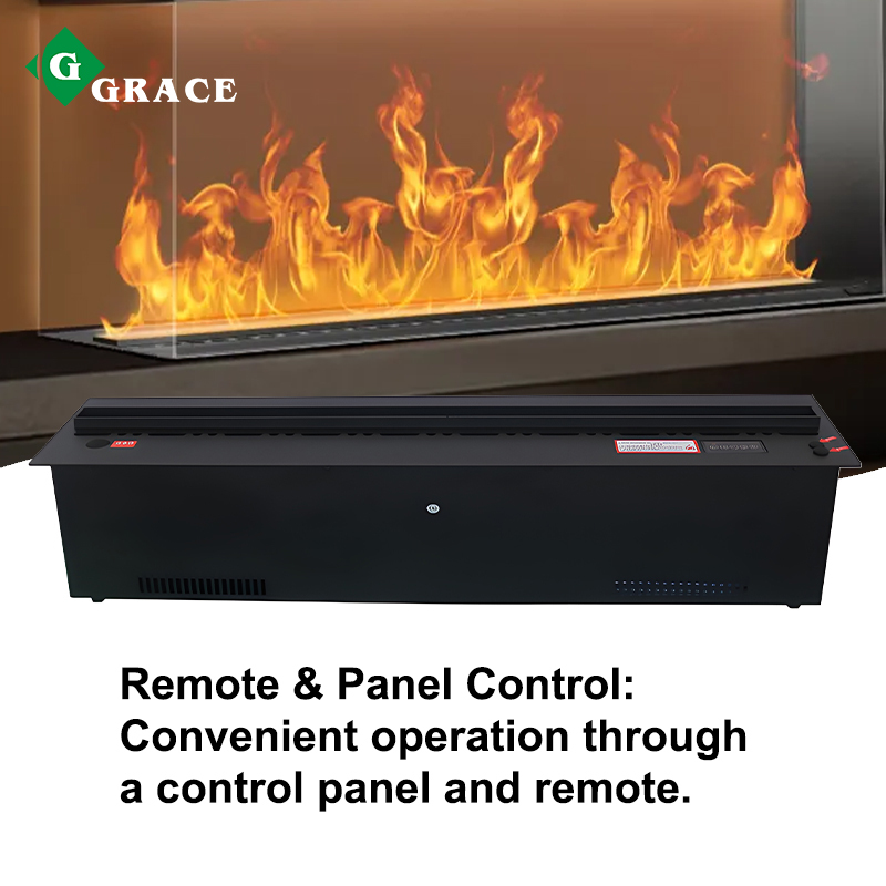 3D Atomization Steam Electric Fireplace