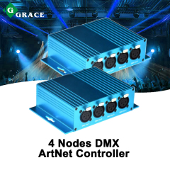 4 Nodes DMX ArtNet Controller