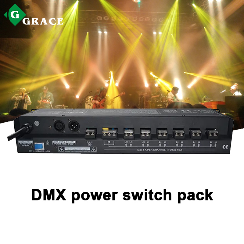DMX power switch pack