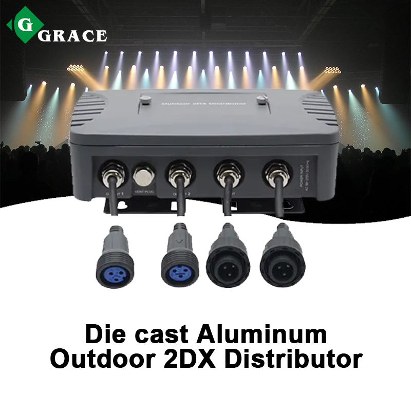 Die cast Aluminum Outdoor 2DX Distributor
