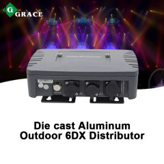 Die cast Aluminum Outdoor 6DX Distributor