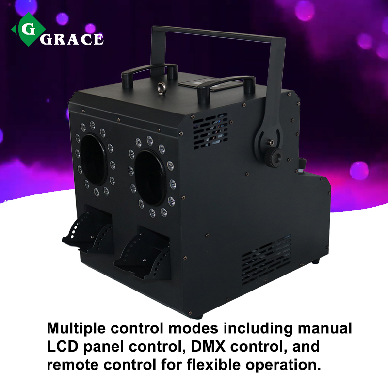 2-Way RGBW LED Fog Bubble Machine