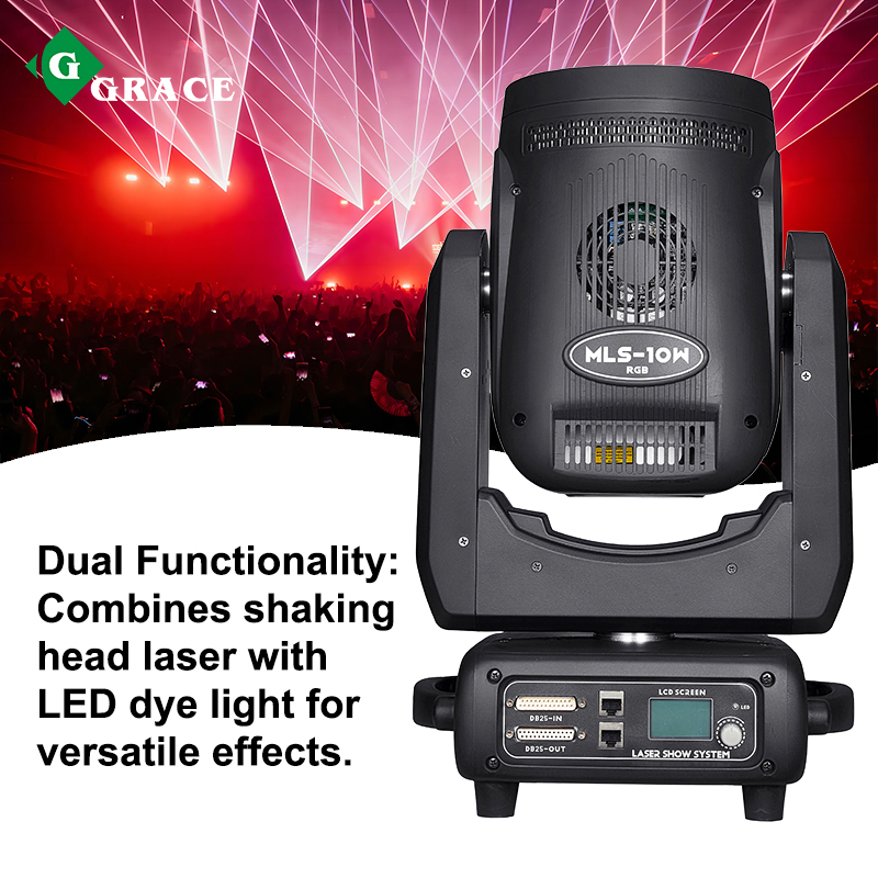 300w  LED Moving Head  Laser Light