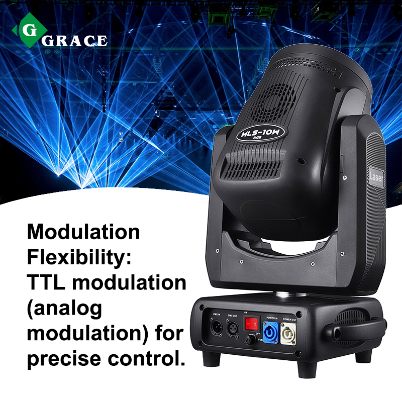 300w  LED Moving Head  Laser Light