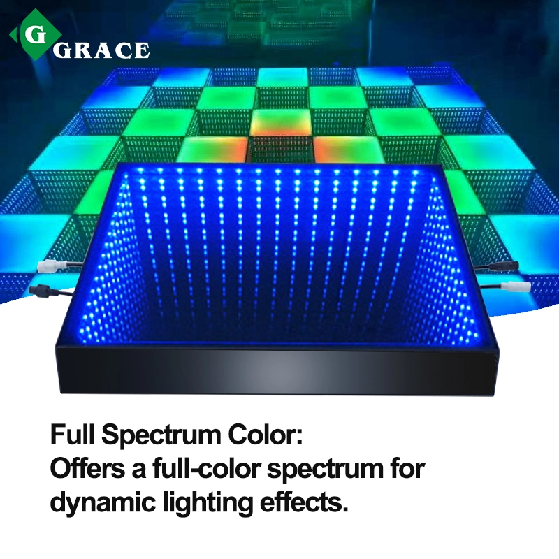 Monoblock Decor Stage 1x1 meter LED Dance Floor Interactive led floor