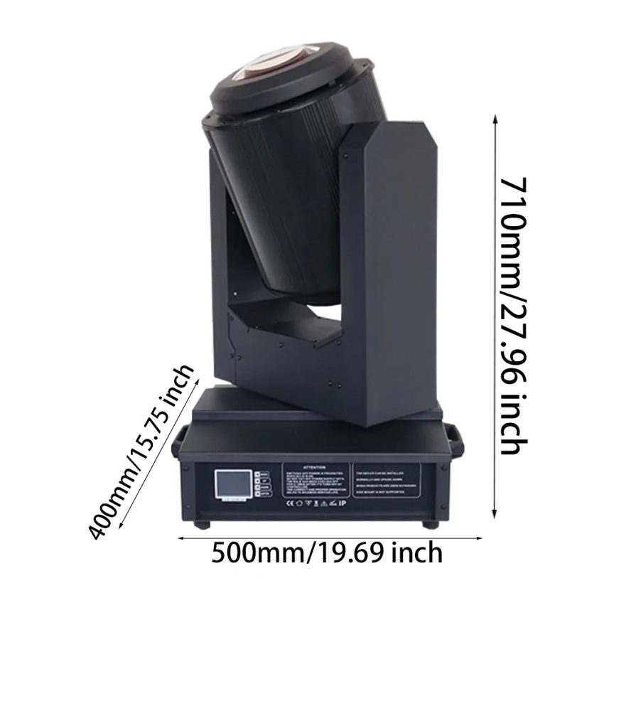 Igracelite 380W ip65 waterproof moving head light
