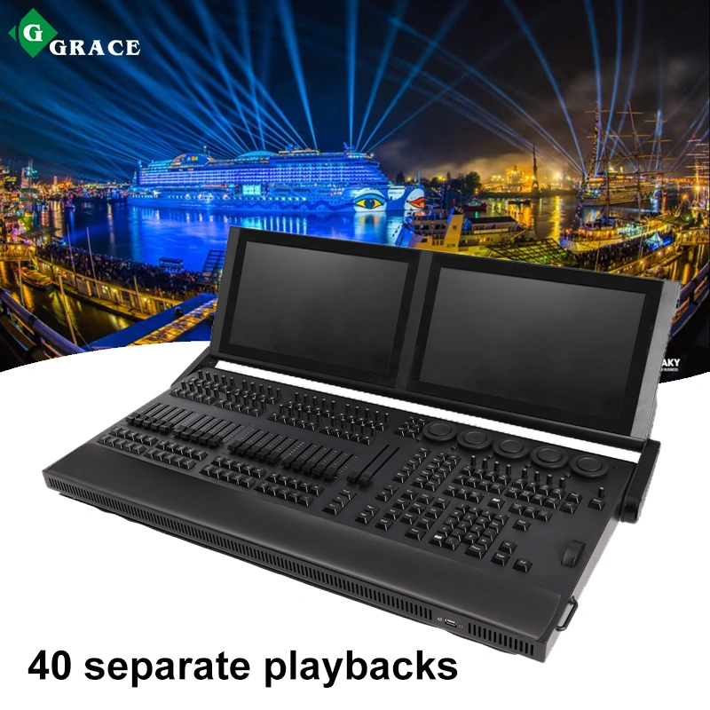 Igracelite MA3 onPC command wing XT Dual screen DMX controller