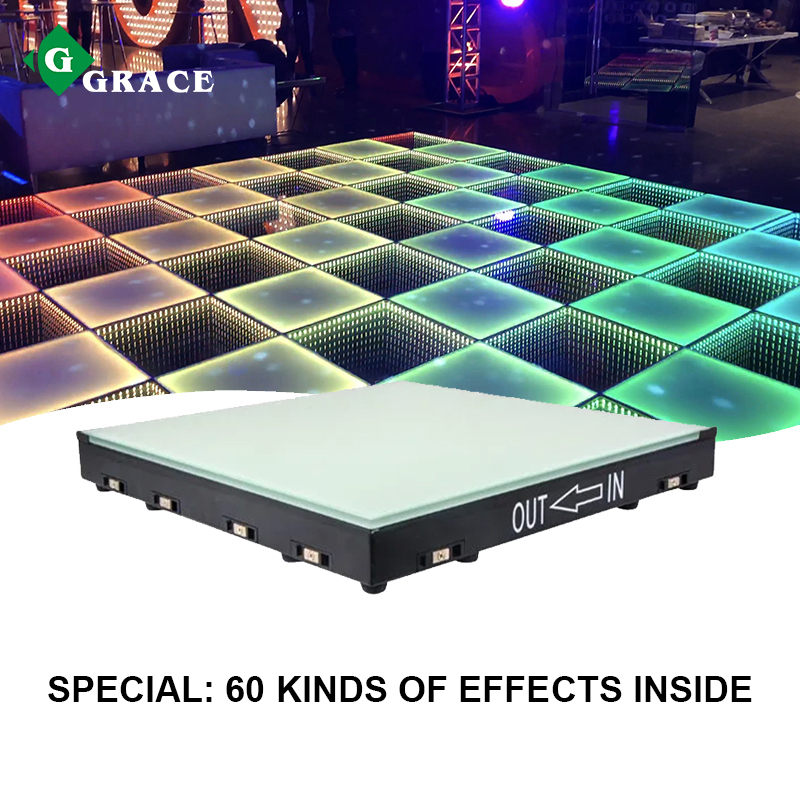 Igracelite Rainbow Frosted Magnetic Outdoor LED Dance Floor