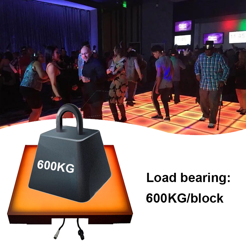 Monoblock Colorful Rainbow LED Dance Floor