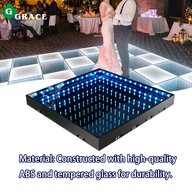 Monoblock Wireless 3D Mirror Magnet LED Dancing Floor