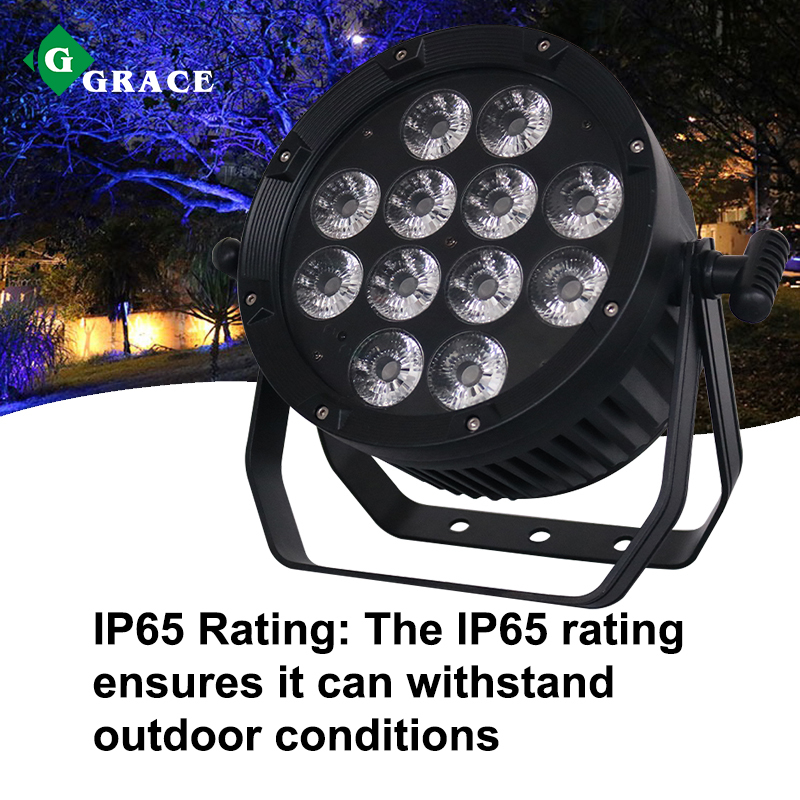 Igracelite  Wireless DMX Battery Outdoor Rgbw LED Par Can Stage Lights