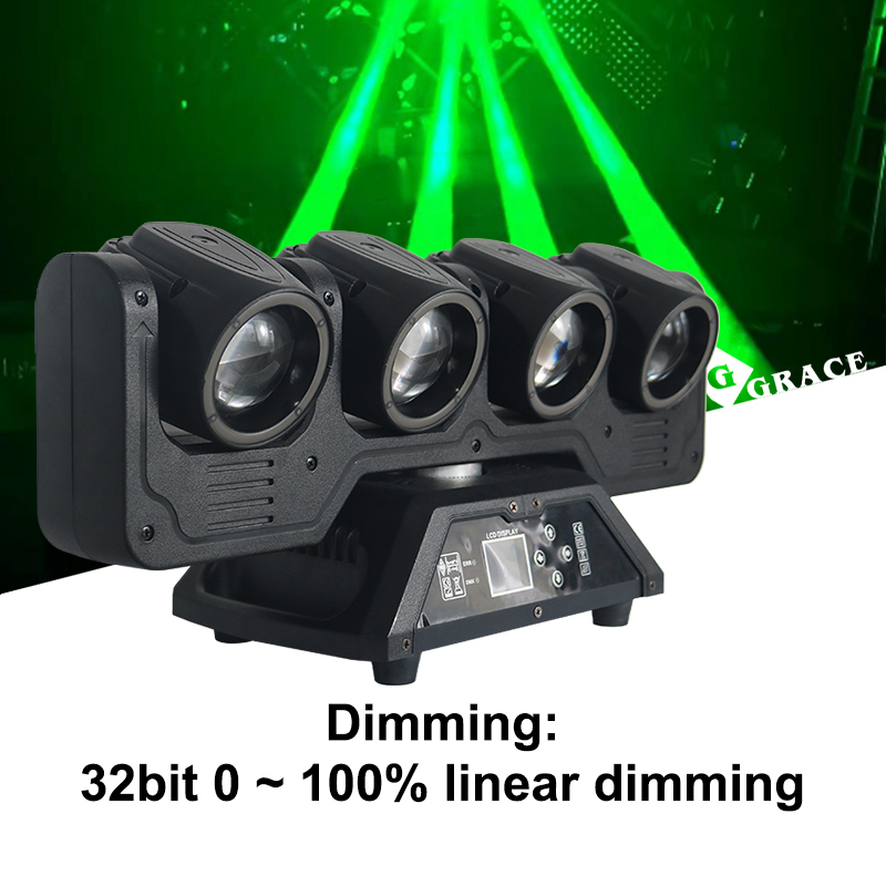 Igracelite 4*40W  Beam Moving Head Lights