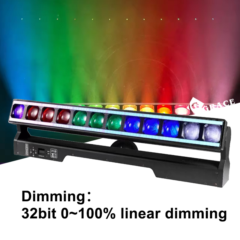 Igracelite 12x40W RGBW 4in1 LED Moving head Stage light