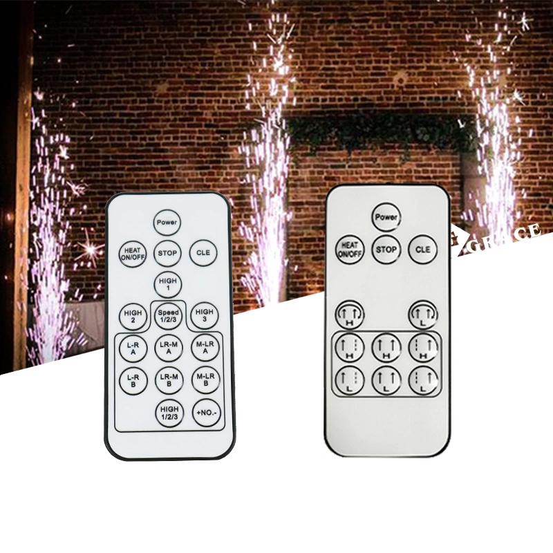 Parks Machine Remote Cold Spark Machine Remote Control