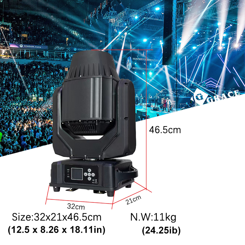 IP65 Waterproof LED Beam Moving Head Light